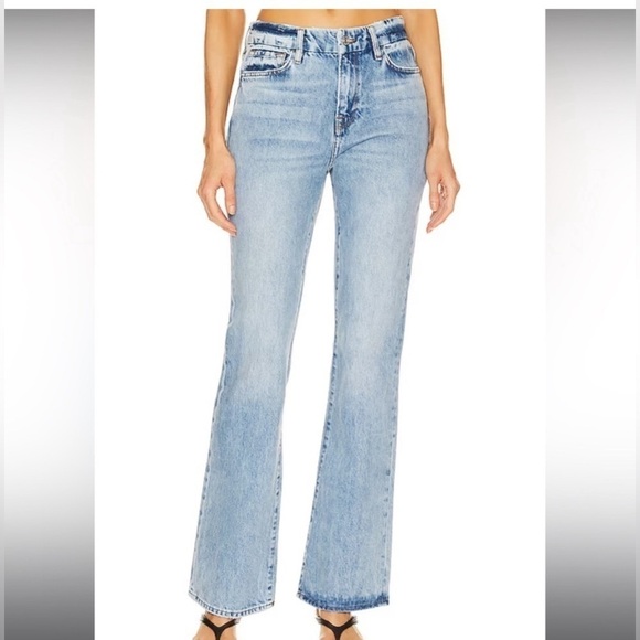 NWT Frame Le Super High Mini Boot Cut Jeans in Rossum 1year Revolve - Picture 1 of 9
